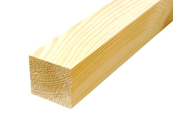 Брус строганый естественной влажности 100х150х6000 мм Сорт 1–2 (А–В) фото 1