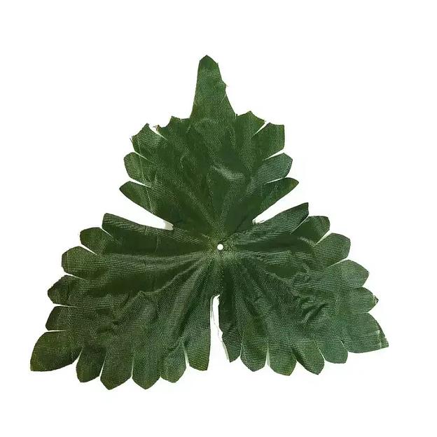 Лист не собран тройной 5 волн тёмный LV-015 16см (850 шт/кг) фото 2