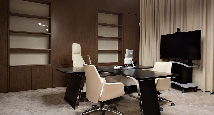 Стационарная перегородка NAYADA-Regina Line из ценных пород дерева под заказ фото 2