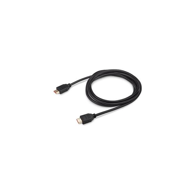Кабель аудио-видео Buro HDMI 1.4, HDMI (m) - HDMI (m), ver 1.4, 2м, GOLD, черный [bhp2m] фото 1