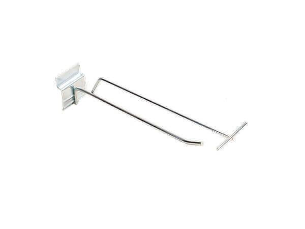 Крючок одинарный на экономпанель с ценникодержателем опт фото 1