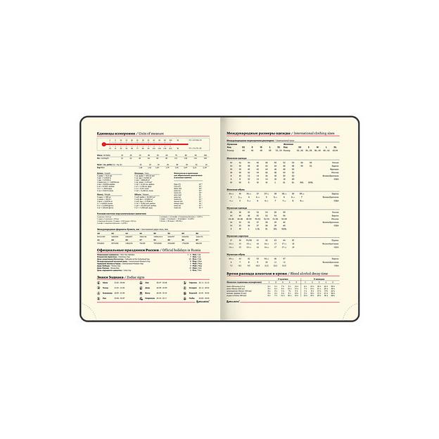 Ежедневник недатированный А5 138×213 мм Brauberg «Iguana» под кожу, 160 л, бордовый, 125092 опт фото 8