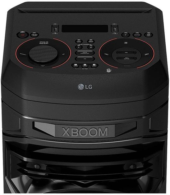Минисистема LG XBOOM RNC5 черный 300Вт FM USB BT фото 10