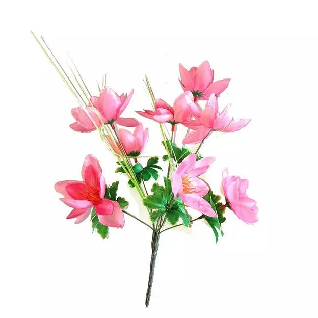 Букет с георгинами на 8 голов 32см 356-315 фото 1