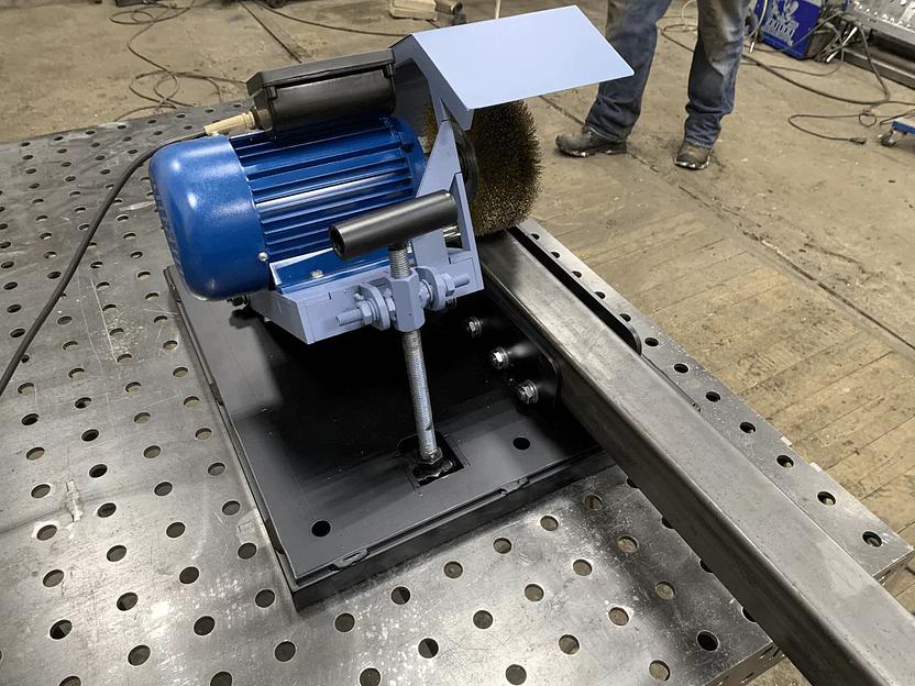 Станок зачистной для профильных и круглых труб до 160 мм (ЗС-160) фото 8