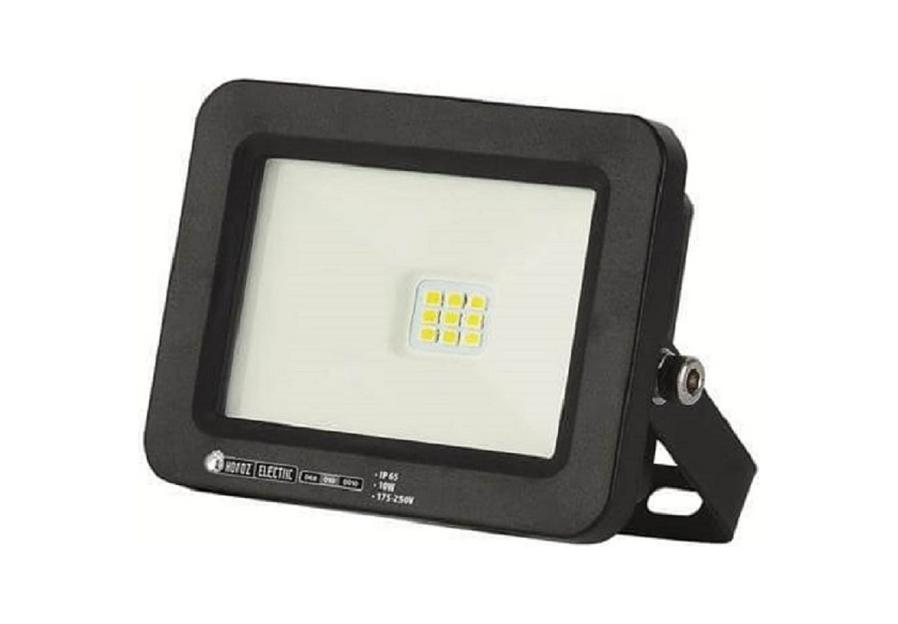 Светодиодный прожектор Horoz Electric Aslan-10 068-010-0010 10W чёрный 6400K 175-250V HRZ11100042, опт фото 1
