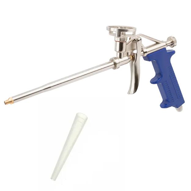 Пистолет для монтажной пены с регулировкой подачи пены фото 1