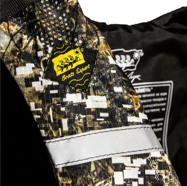 Жилет Таймень спасательный стандартный размер: XXL (54-56), цвет: камуфляж фото 5