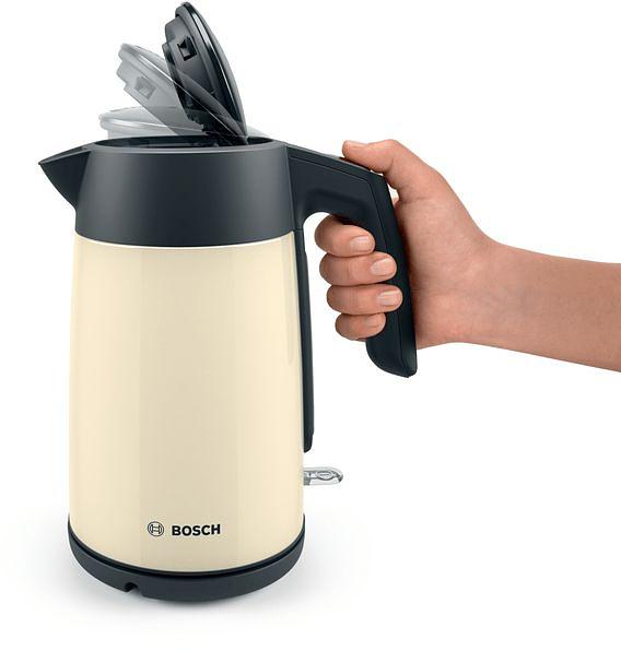Чайник электрический Bosch TWK7L467 бежевый фото 5