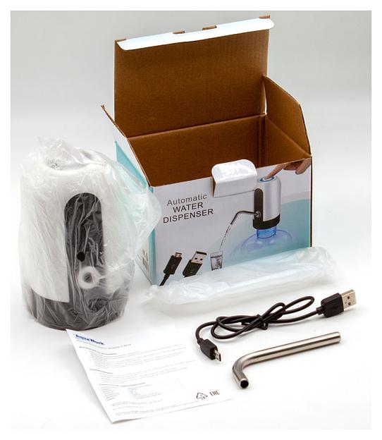 Помпа для 19л бутыли Aqua Work H-RP14 электрический белый картон фото 3