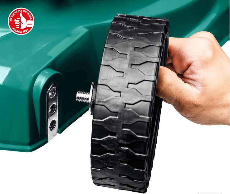 ЗУБР Бензиновая газонокосилка, 400 мм [ГБ-400] фото 10