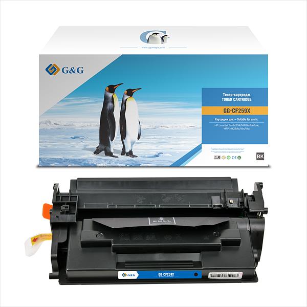 Картридж Cartridge G&G for HP LJ M304/M404/M428, with chip (10 000) (GG-CF259X) фото 1
