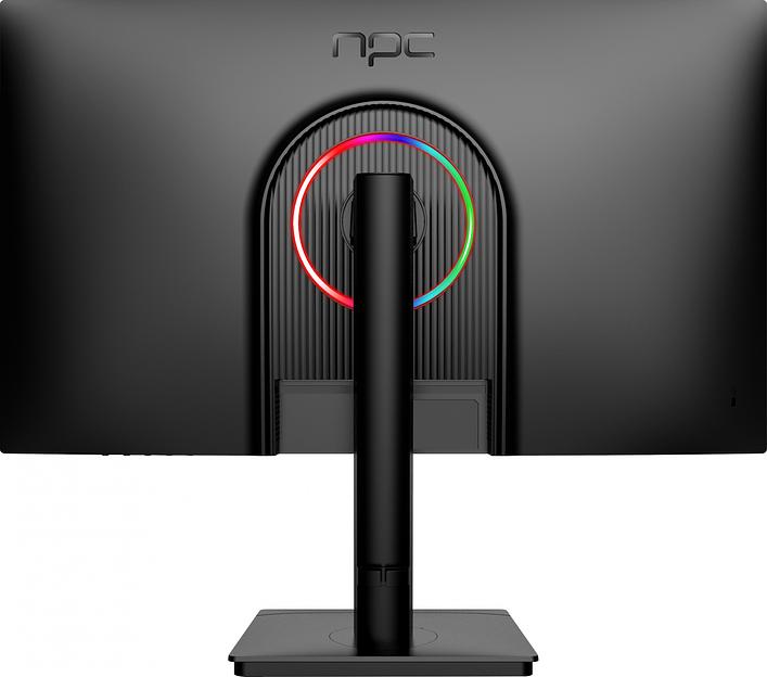 Монитор NPC 27" MU2707 черный IPS LED 5ms 16:9 HDMI M/M матовая HAS Piv 250cd 178гр/178гр 3840x2160 60Hz DP 4K USB 5.5кг фото 2