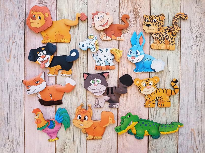 Конструктор-персонаж «Уши, лапы и хвосты» опт фото 1