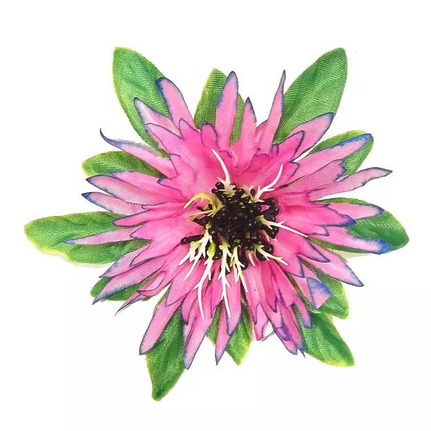 Головка астры Ратима с листом 3сл 17см 1-1 399АБ-л064-204-201-177-170Ч 1/28 фото 1