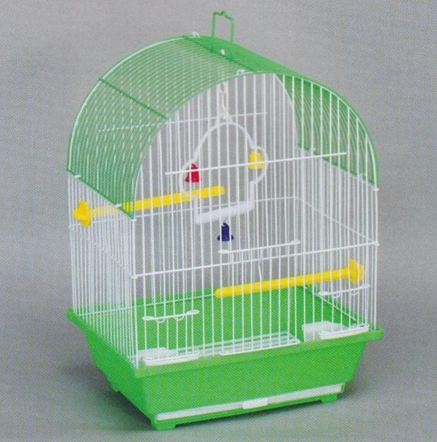 Клетка IB11 для птиц 30×23×39 см эмаль ОПТ фото 1