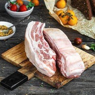 Рёбра свиные на шкуре опт фото 1