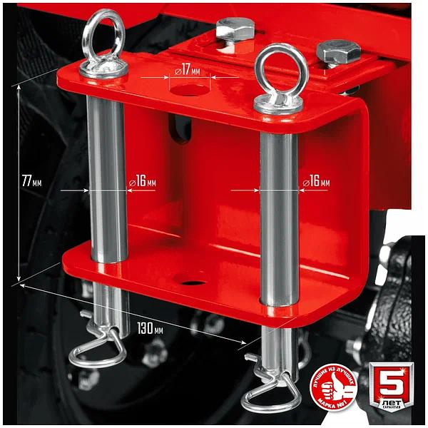 Мотоблок бензиновый ЗУБР МТШ-600 фото 6