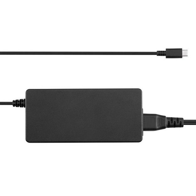 Адаптер питания FSP NB C 100W (FSP100-A1BR3) AC-DC 100W Adapter, Вход C6 (для ноутбучного кабеля), Кабель 1000мм, Выход USB Type-C, 5V/9V/12V/15V/20V автовыбор. RETAIL фото 1