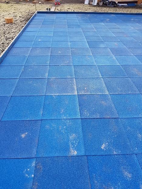 Плитка MonoStep резиновая с Z-образным замком фото 5