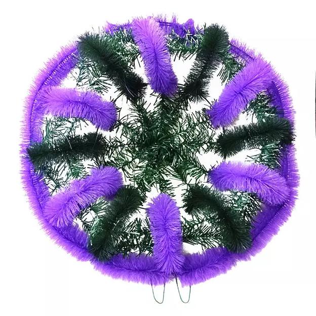 Фон ритуальный VIOLET 3D-круг к21-р120-ё20-ц45-лк60 68см фото 2