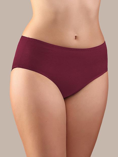 Женские трусы Senso «Миди» 1с379 марсала ОПТ фото 1