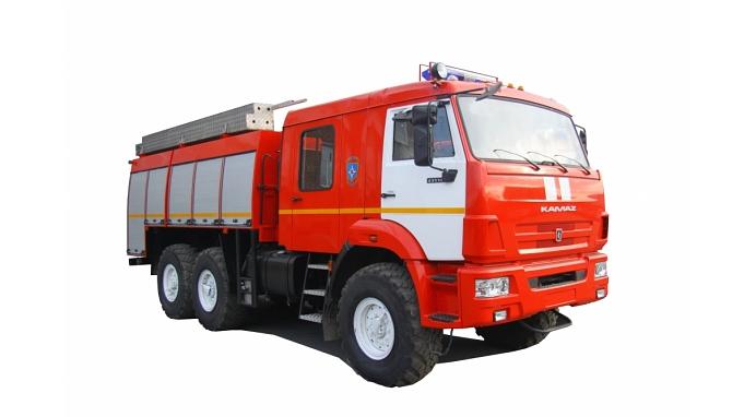 Насосно-рукавный автомобиль АНР 40-1,4 на базе КАМАЗ-43118 фото 1