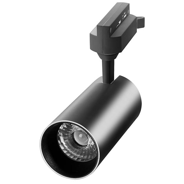 Светильник светодиодный трековый на шинопровод ДПО-15Вт 4000K 1350Лм 24° BL (чёрный) IP40 Jazzway JazzWay 5015166 фото 1