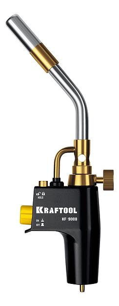 KRAFTOOL KF-9000, с пьезоподжигом на баллон турбо нагрев + 30% 2000°C, Газовая горелка Blue Fire (55510) фото 1