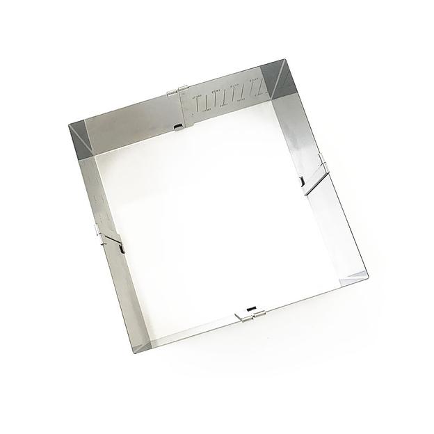 Форма для выпечки раздвижная квадрат 120х220х100 мм фото 1