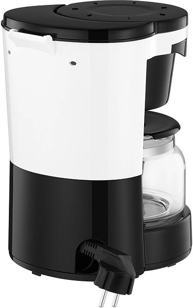 Кофеварка капельная Kitfort КТ-7486 550Вт черный/белый фото 8