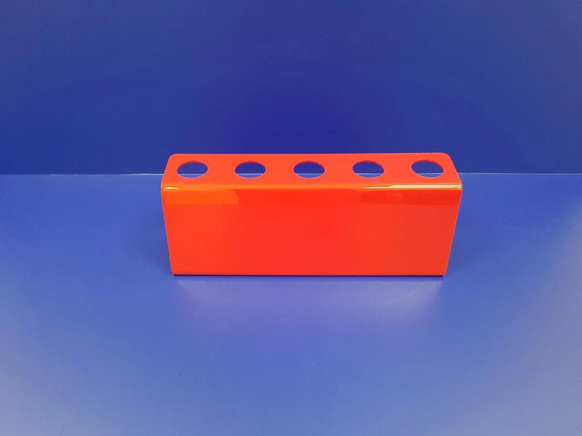 Подставка для пяти рожков мороженого (красная). фото 2