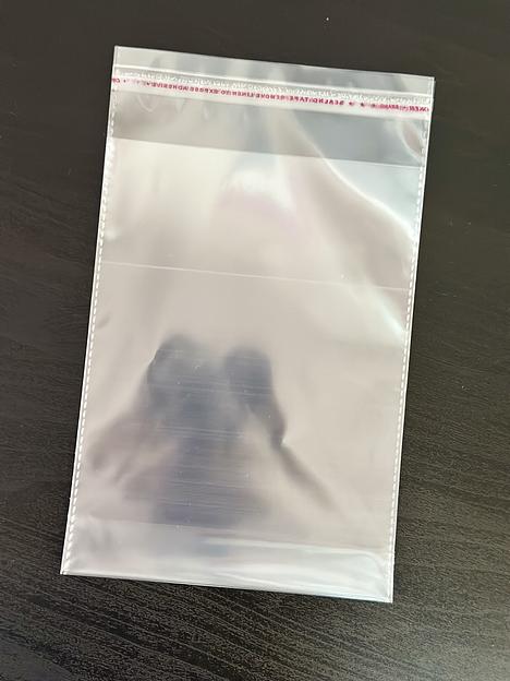 Полипропиленовые БОПП пакеты с клеевым клапаном 100×200×4 мм фото 1