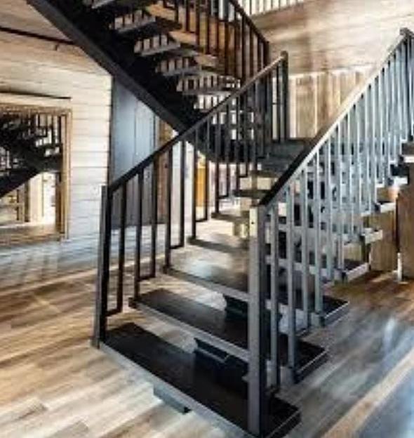 Изготовление каркаса межэтажной лестницы фото 2