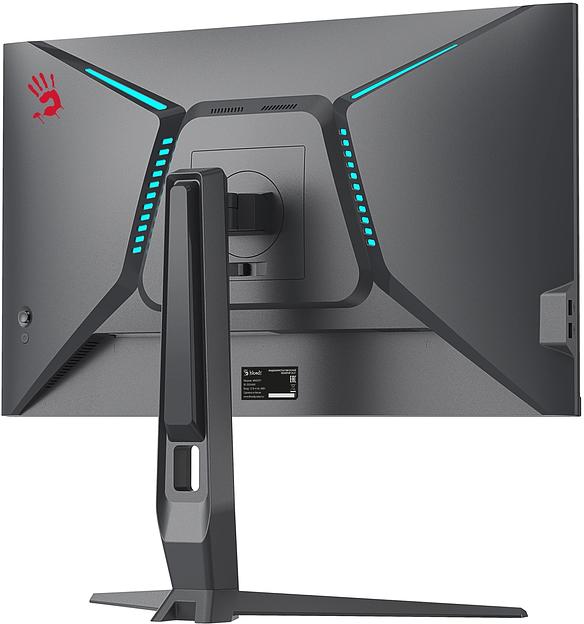 Монитор Bloody 24.5" MN251F серый IPS LED 1ms 16:9 HDMI M/M матовая HAS Piv 320cd 178гр/178гр 1920x1080 200Hz G-Sync DP FHD USB 4.3кг фото 4