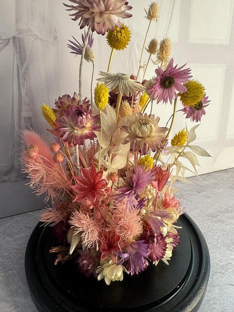 Букет из сухоцветов 30 см код 116550932 ОПТ фото 4