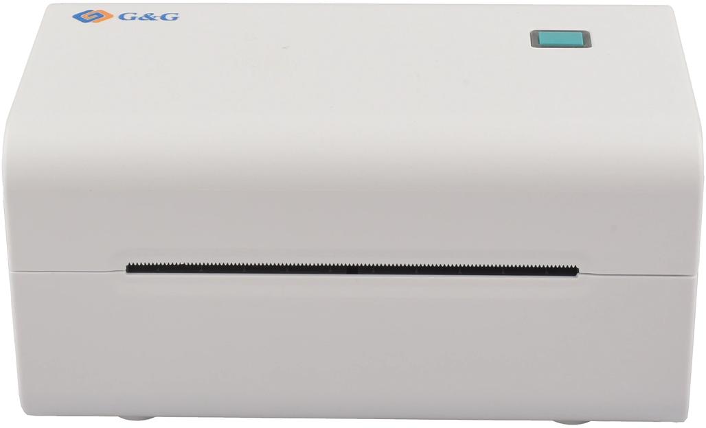 Термопринтер G&G GG-D420 203dpi 152мм/с/USB для печ.накл. белый фото 3