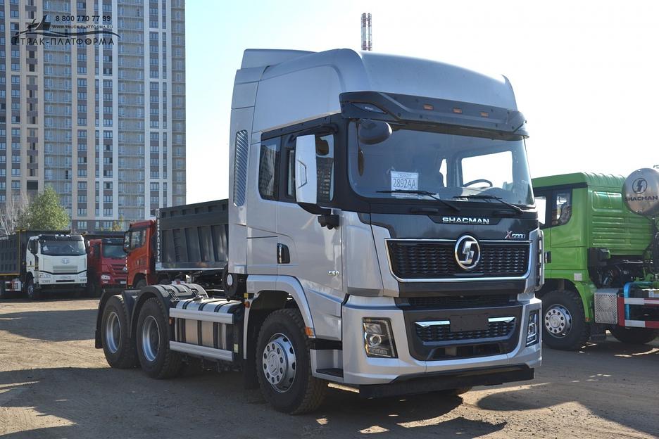 Грузовой седельный тягач Shacman х5000 6х4, 430 л.с, рессора фото 1