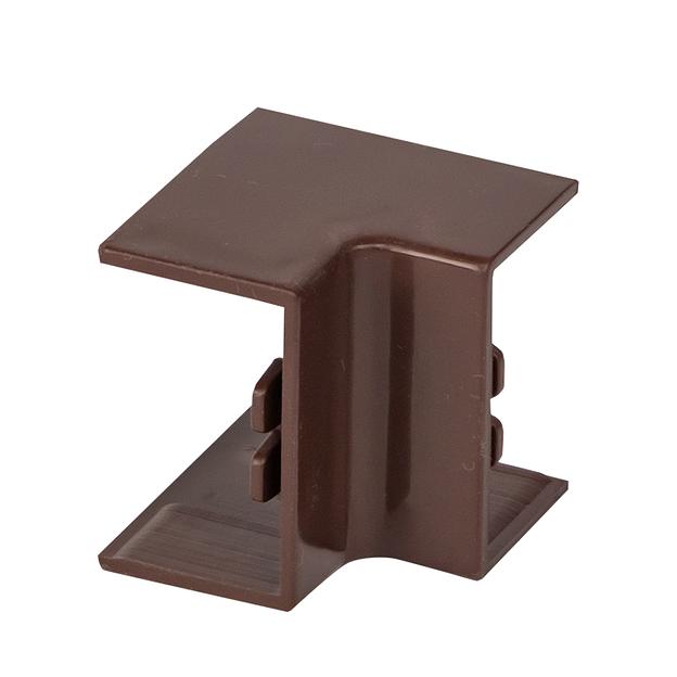 EKF ibd-25-16x4 Угол внутренний (25х16) (4 шт) Plast EKF PROxima под темное дерево фото 1