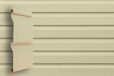 Сайдинг-панель «Корабельный брус» бежевый опт фото 1