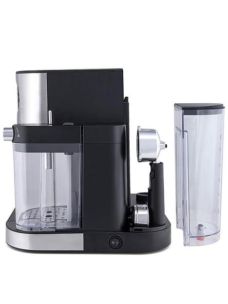 Кофеварка рожковая Kitfort КТ-703 серебристый/черный фото 4