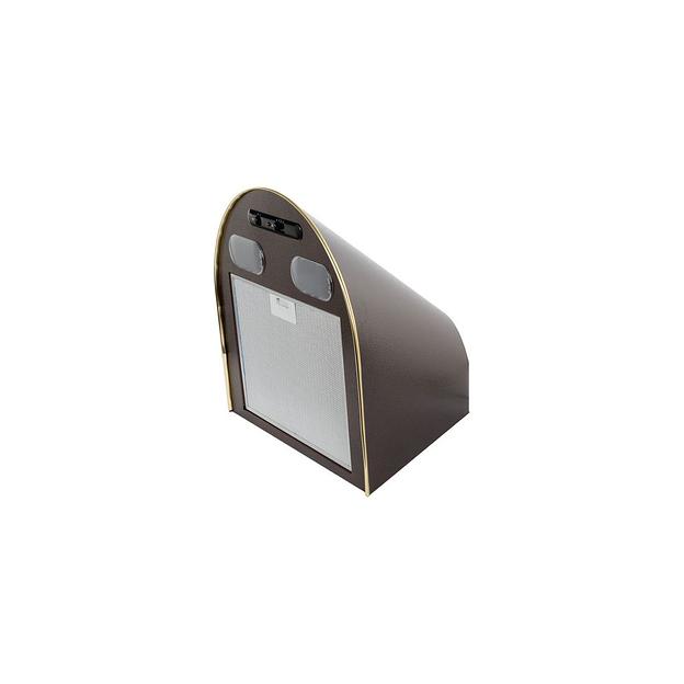 Вытяжка каминная Elikor Эпсилон 50П-430-П3Л, медный антик/золотистый, ползунковое управление [841540] фото 1