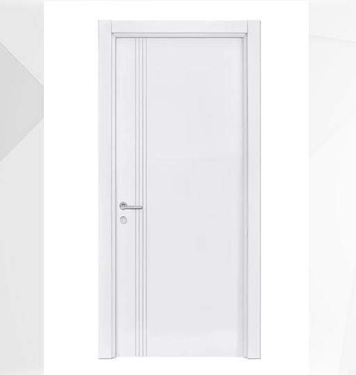 Глухое полотно «Соло-2», белая эмаль 2200 мм фото 1