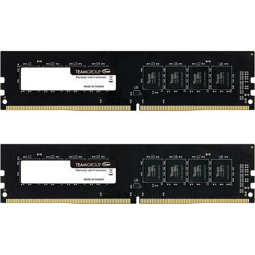 Оперативная память  16Gb Kit (2x8Gb) DDR4 Team Group ELITE TED416G2666C19DC01 фото 1