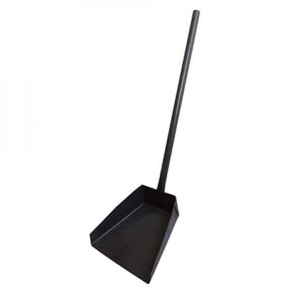 Совок для мусора металлический, высокая ручка, длина 100 см, металлический, порошковая окраска, Россия (601832) фото 1