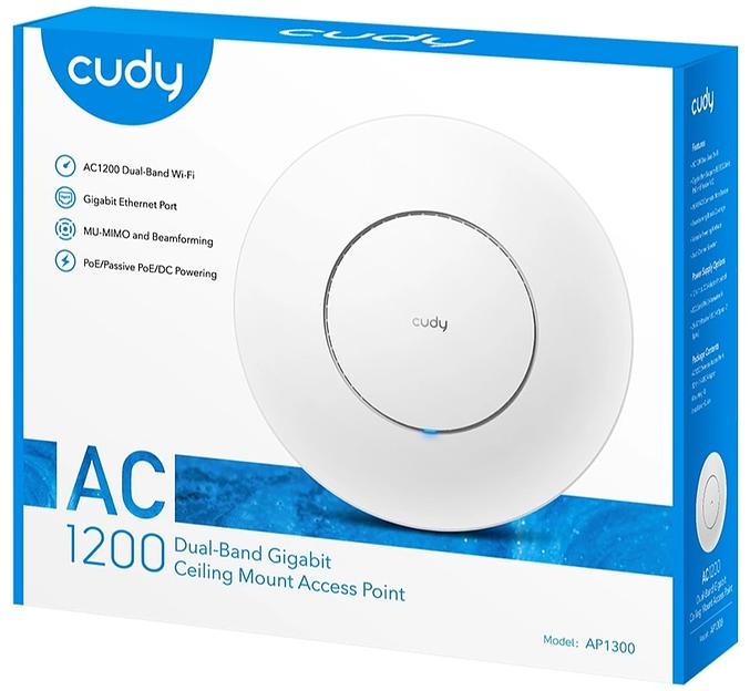 Точка доступа Cudy AP1300 AC1200 Wi-Fi белый фото 5
