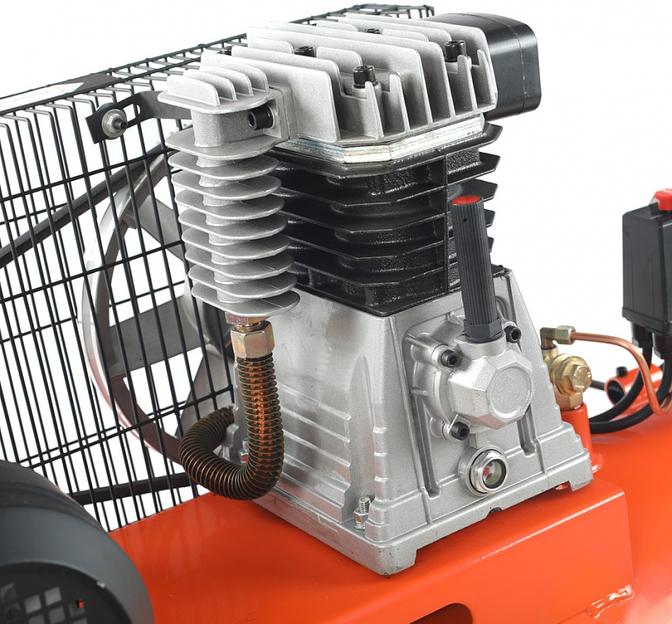 Компрессор поршневой Patriot PTR 100-440I масляный 440л/мин 100л 2200Вт оранжевый фото 8