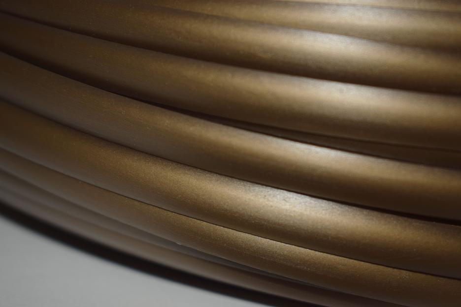 Искусственный ротанг для мебели сечение полутрубка 7 мм фото 3