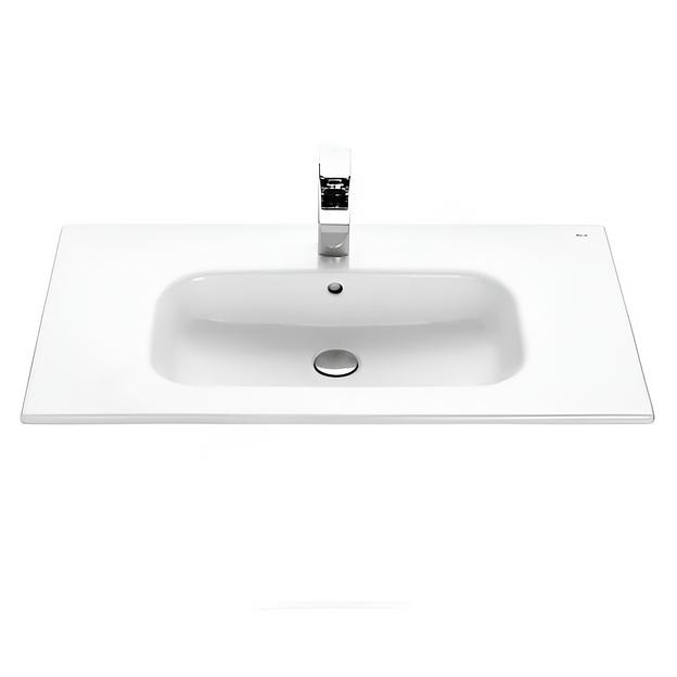 Умывальник мебельный Victoria-N Unik 80 1 Roca отверстие под смеситель по центру ОПТ фото 2