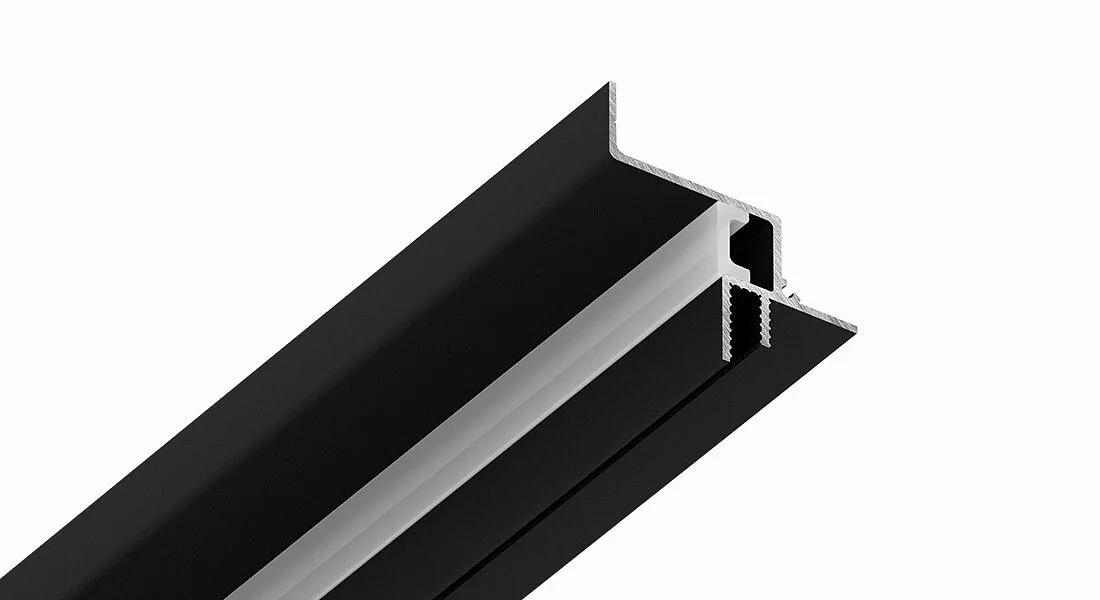 Теневой профиль FerGipps БП 30 черный ОПТ фото 1